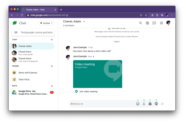 Options for messages