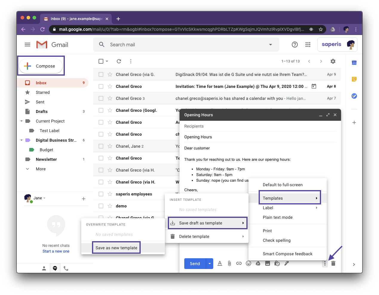 Automate Gmail Send out Responses to Common Messages » saperis