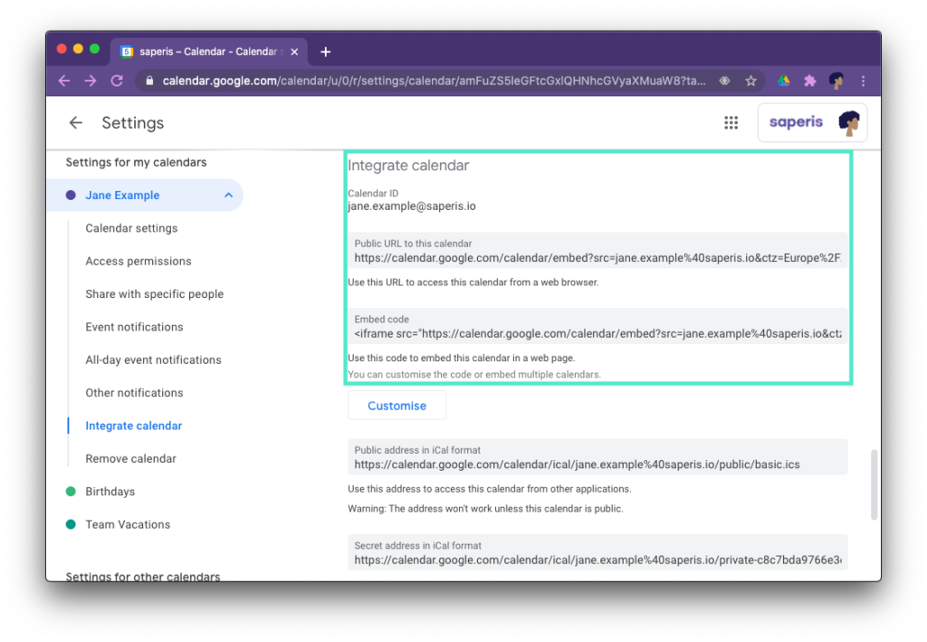 How to Share Google Calendar with Others [4 Options] » saperis