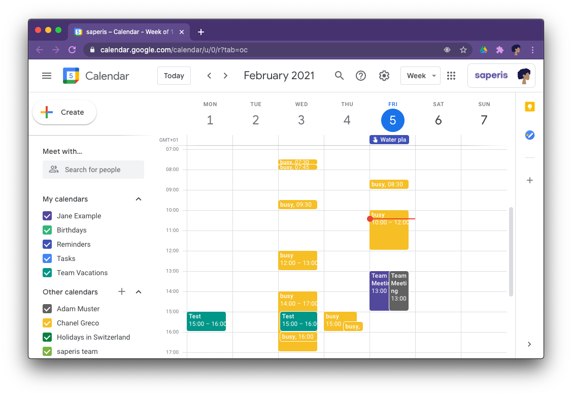 How to Share Google Calendar with Others 4 Options saperis